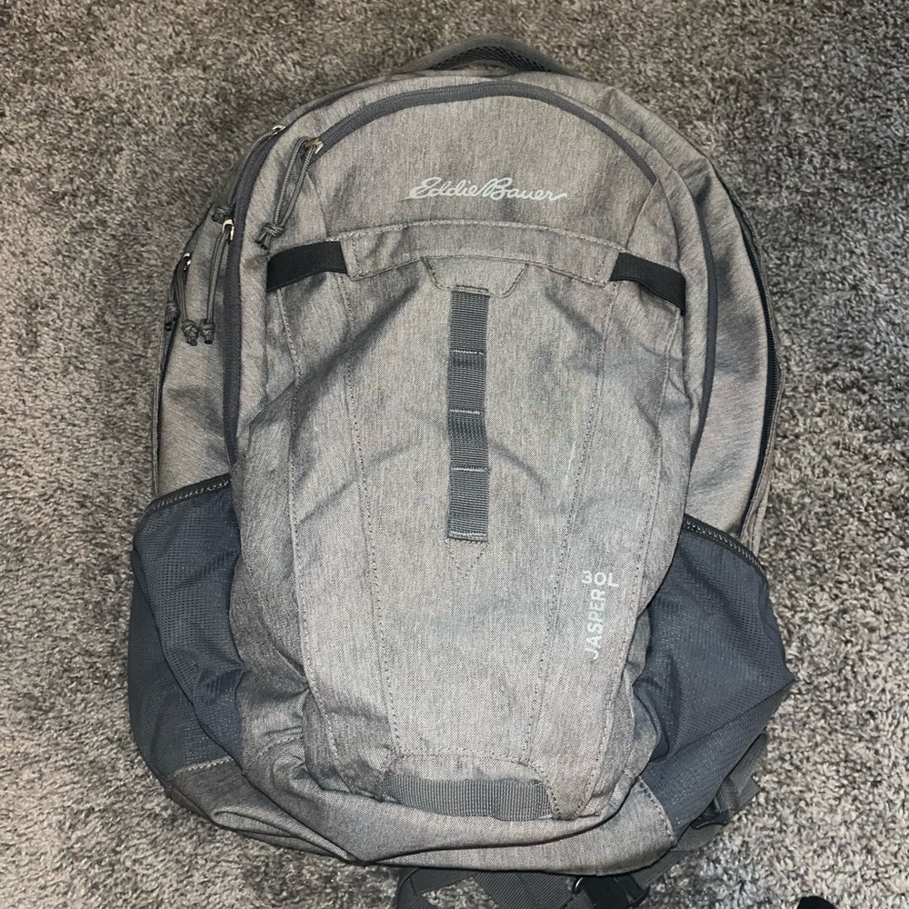 Grey Eddie Bauer Bookbag